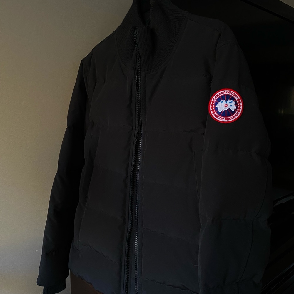 CANADA GOOSE MENS WOOLFORD DOWN JACKET BOMBER
